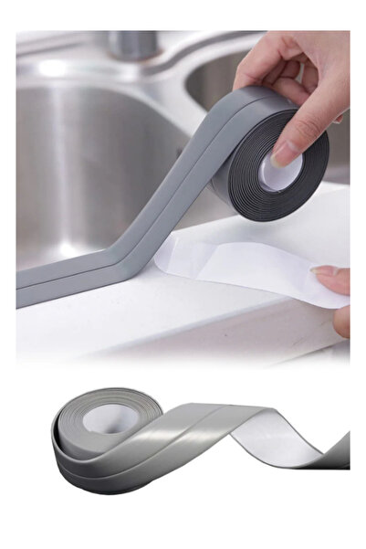 GLASSMAKRO 3.2 Mt Su Sızdırmaz Geçirmez Bant Lavabo Küvet Tezgah Kenar Bandı ...