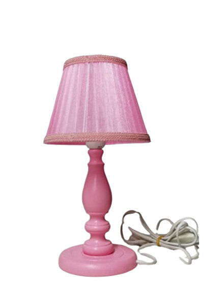 TEKAY AYDINLATMA Pink Wooden Lampshade