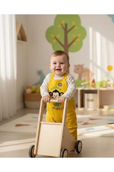 Baby-Kid Store Monkey Erkek Bebek 2'Li Tulum Takımı