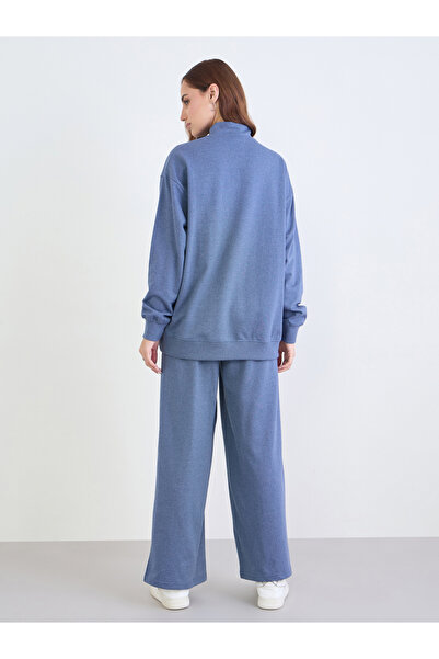 Styli Relaxed Fit Printed Sweatshirt and Wide Joggers Co-Ords