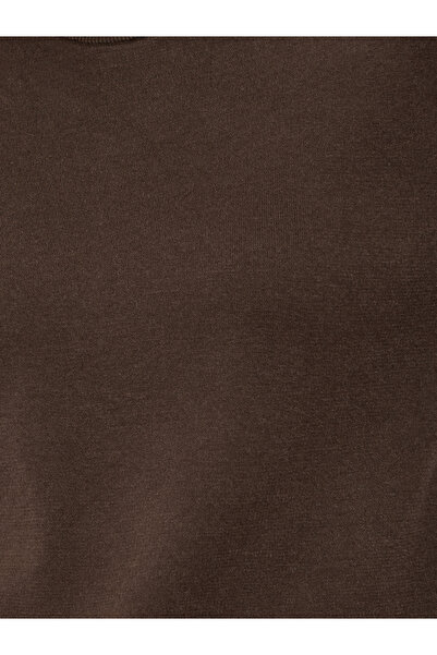 Styli Brown Regular Fit Knit Sweater