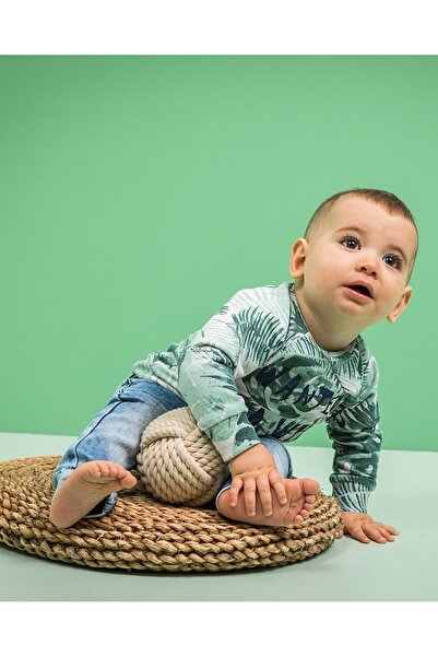 Dirkje Pulover baieti cu imprimeu