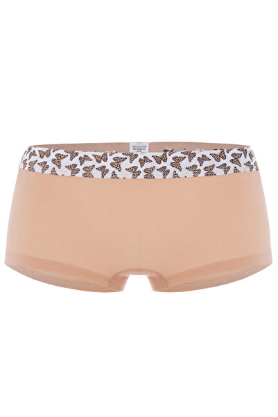 Saint Sail Cotton Lycra Flexible Fabric Printed Couple Boyshort Women's Panties