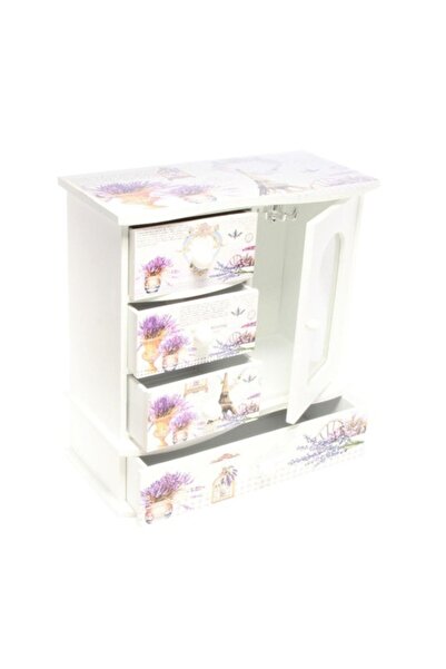 Cadouridiversity - Wooden jewelry box, lavender