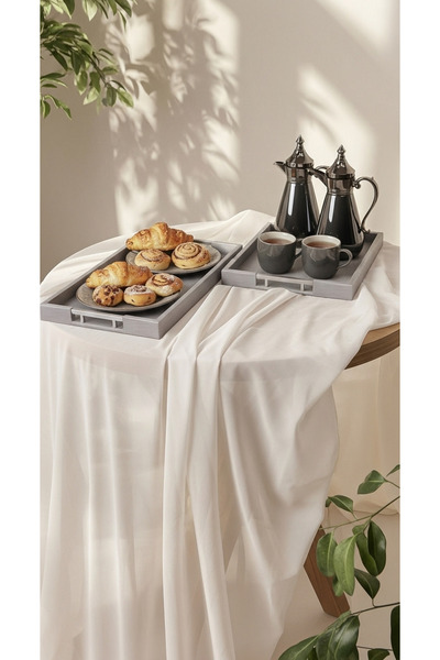 Generic Luxury tea and coffee thermos set + elegant serving trays