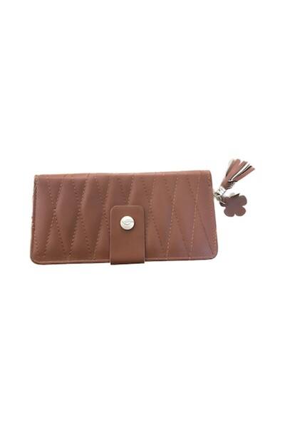 Cadouridiversity Women's wallet, faux leather, brown, 19 cm x 9 cm, R35-10E