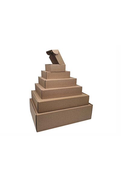 Papette Set of 50 self-forming boxes NATUR 42 x 30 x 12cm