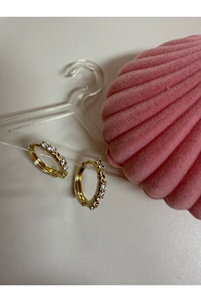 PONÇİK ACCESSORİES XUPING حلقة الأذن الصلب الأحجار الكريمة