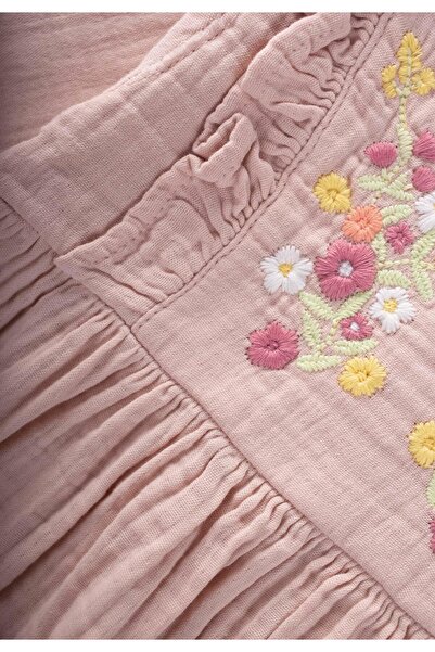 Cigit Elbise 1-10 Yaş Pudra Pembe