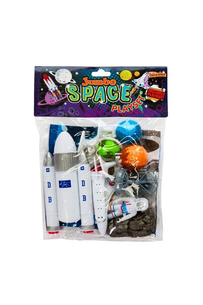 Deluxebase set de figurine, jumbo, Spațiu, 9 piese