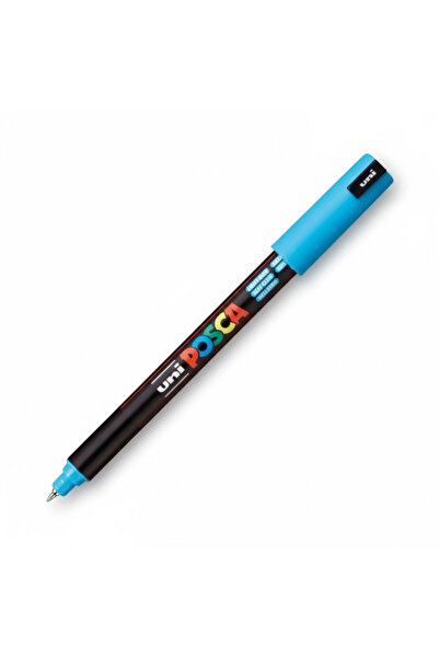 UNİ-BALL Uniball Posca 0.7 Water-Based Paint Marker Light Blue (N)- (Uni-Pc-1Mr)