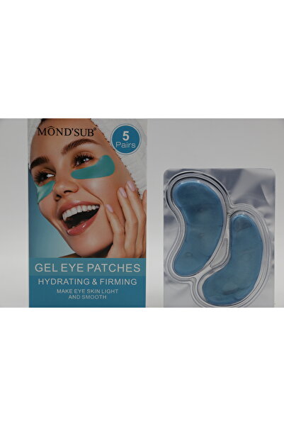 global fashion Patch-uri pentru ochi Mond'Sub, gel, hidratante și pentru fermitate, 5 perechi