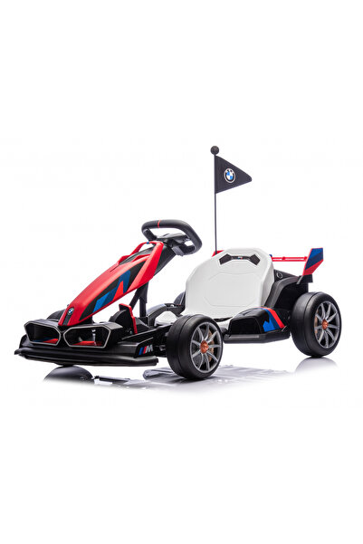 Kinderauto Kart electric BMW pentru copii - 500W, reglabil, roșu