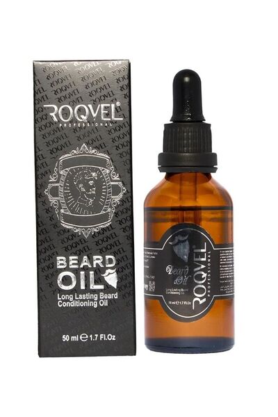 ROQVEL زيت اللحية لترطيب اللحية لفترة طويلة 50 مل