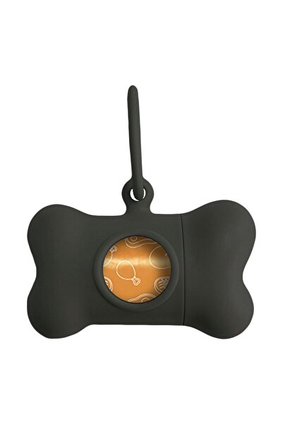 UNITED PETS Dispenser de pungi pentru animale de companie Bon Ton Classic Dog Negru (8 x 4,2 x 5 cm)