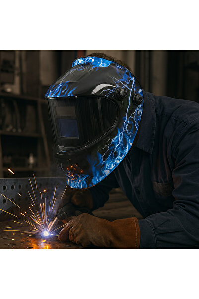 SGTT GalaxyLight welding mask, autodark, automatic adjustment, solar cell + battery power supply