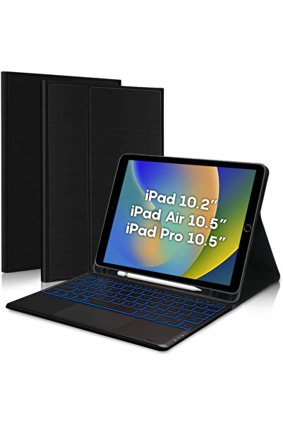 Casey Studios Backlit Keyboard Case with TouchPad iPad Pro/Air 3/iPad 10.2", Bluetooth, Adjustable Angles
