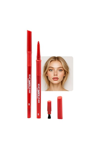 global fashion Гел молив за устни, Global Fashion, кадифено гладък молив за у...