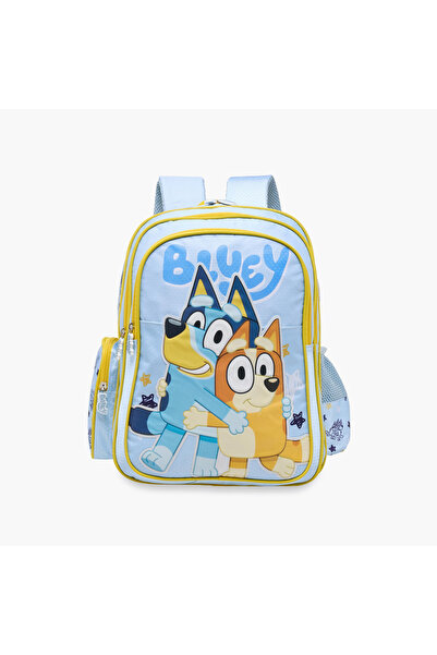 babyshop Bluey Print Backpack with Adjustable Shoulder Straps - 16 inches