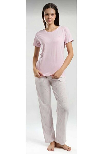 Arnetta Women's Short Sleeve Pajama Set-3252