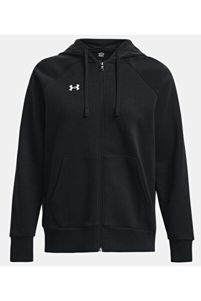 Under Armour Bluza z kapturem damska Rival Fleece FZ czarna rozm. S