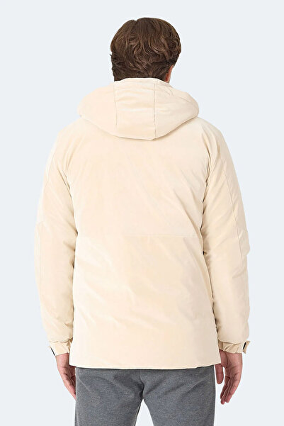 Slazenger Ανδρικό αποσπώμενο μπουφάν και παλτό GRIM με κουκούλα μπεζ