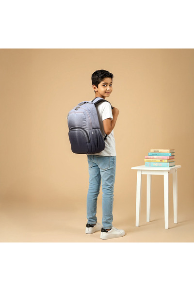 Juniors Pronto Ombre Backpack with Adjustable Straps and Zip Closure - 17 inches