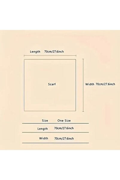 Accessories Hei Brown Leopard Print Retro Square Patterned Stylish Silk-Like Women's Accessory Scarf Foulard