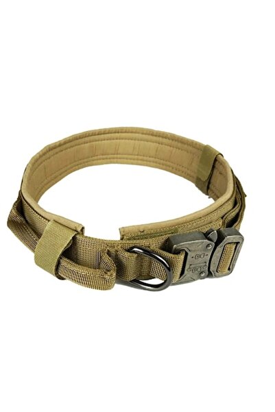 .YNNA Zgarda Tactica Caine,Reglabil,Marime L 43-50 cm,Maner si inchidere meta...