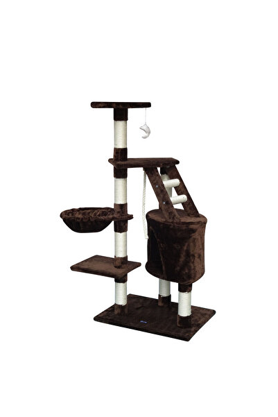 Gloria Cat scratching post 55 x 40 x 120 cm Brown Wood Paper Sisal