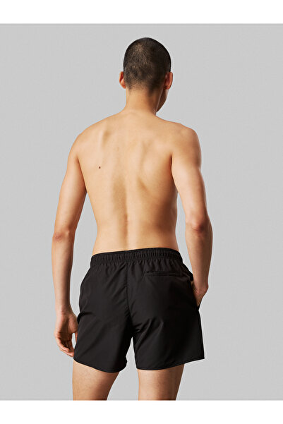 Calvin Klein Men Pvh Black/White Medium Drawstring Swim Shorts Pack of 2