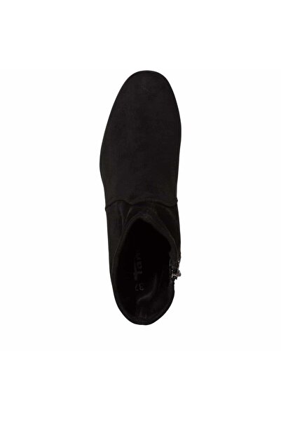 Tamaris Black Ankle Boots (Faux Leather)