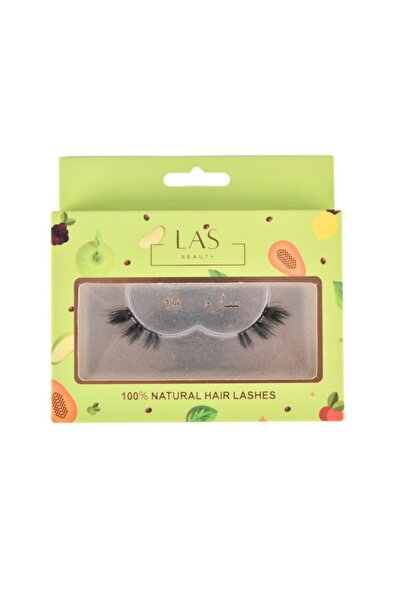 LAS BEAUTY لاس بيوتي رموش سارة رقم 19 موديل LA-1