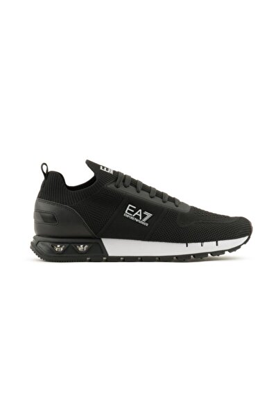 EA7 Pantofi Sport BLACK & WHITE LEGACY KNIT Male