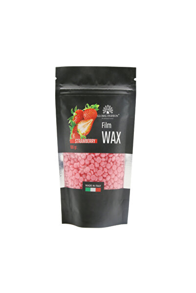 global fashion Ceară pentru epilare Film Wax, Global Fashion, 100 g, Căpșuni