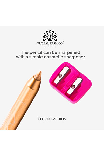 global fashion Creion-gel de ochi, Global Fashion, 07, golden