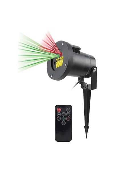 Well PROJ-LSR-RG8-WL Outdoor Laser Projector