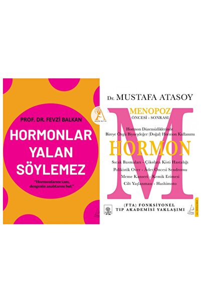 Destek Yayınları Hormonlar Yalan Söylemez/Menopoz Öncesi-Sonrası Hormon/2 Kit...
