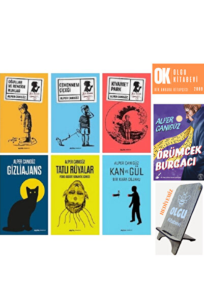 Alfa Yayınları Alper Canıgüz Tüm Kitapları 7 Kitap / Oğular Ve Rencide Ruhlar...