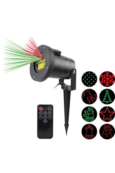 Well PROJ-LSR-RG8-WL Outdoor Laser Projector