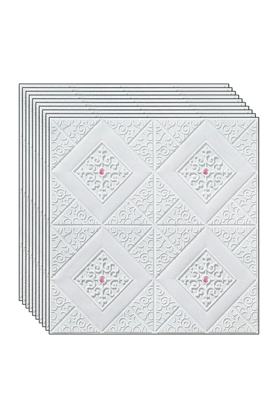 NEXTLY Panouri de perete impermeabile autoadezive 3D, acoperire 19,6 mp, 70x7...