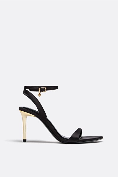 Stradivarius Satin high-heel sandals