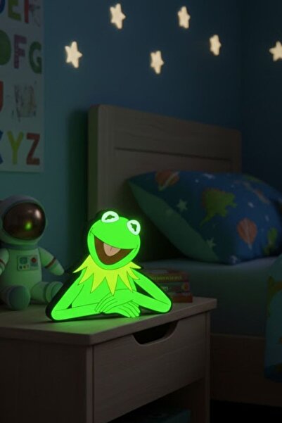 MEK Kurbağa Kermit Tasarımlı Dekoratif Aydınlatma