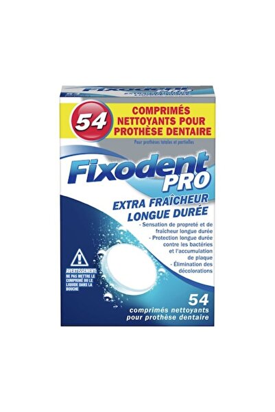 Fixodent denture cleaning tablets, 54 tabs