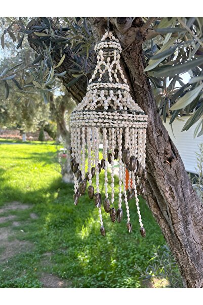 cemfa Doğal Deniz Kabuklu Sarkaç Avize Dekoratif Hediyelik Ürün