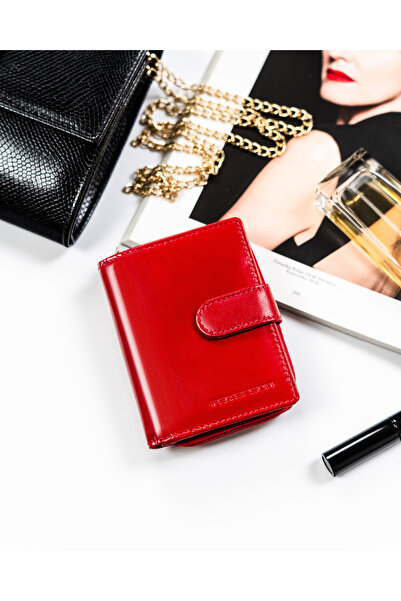 Other Peterson Leather Wallet PTN RD-46-GCL-3175 Red