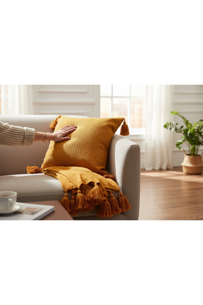 Bohem kutusu Bohemian Style 2-Piece Throw Pillow Cover