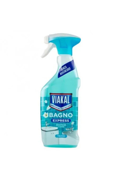 Viakal Spray detartrant Express pentru baie - Flori de primăvară, 470 ml