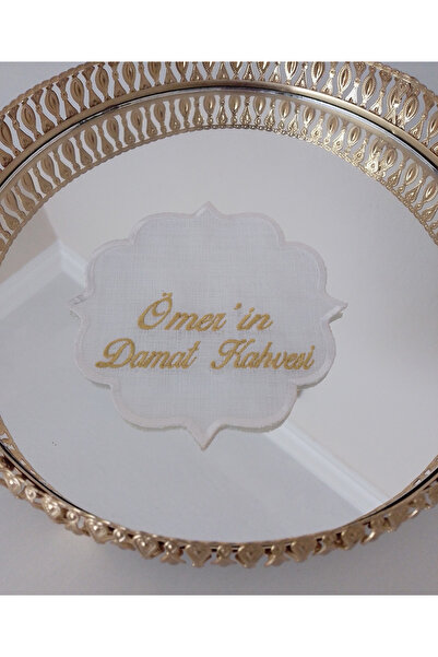 Candy Groom's Coffee Napkin