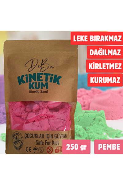 DeBu Tasarım 250 Gr Dağılmaz Kirletmez Kurumaz Kinetik Kum